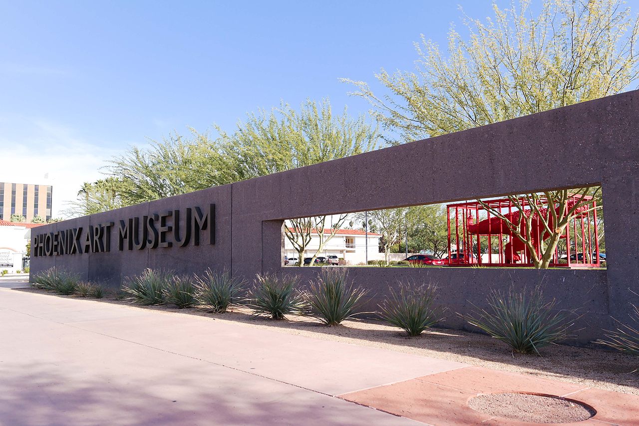 Inside the Phoenix Art Museum